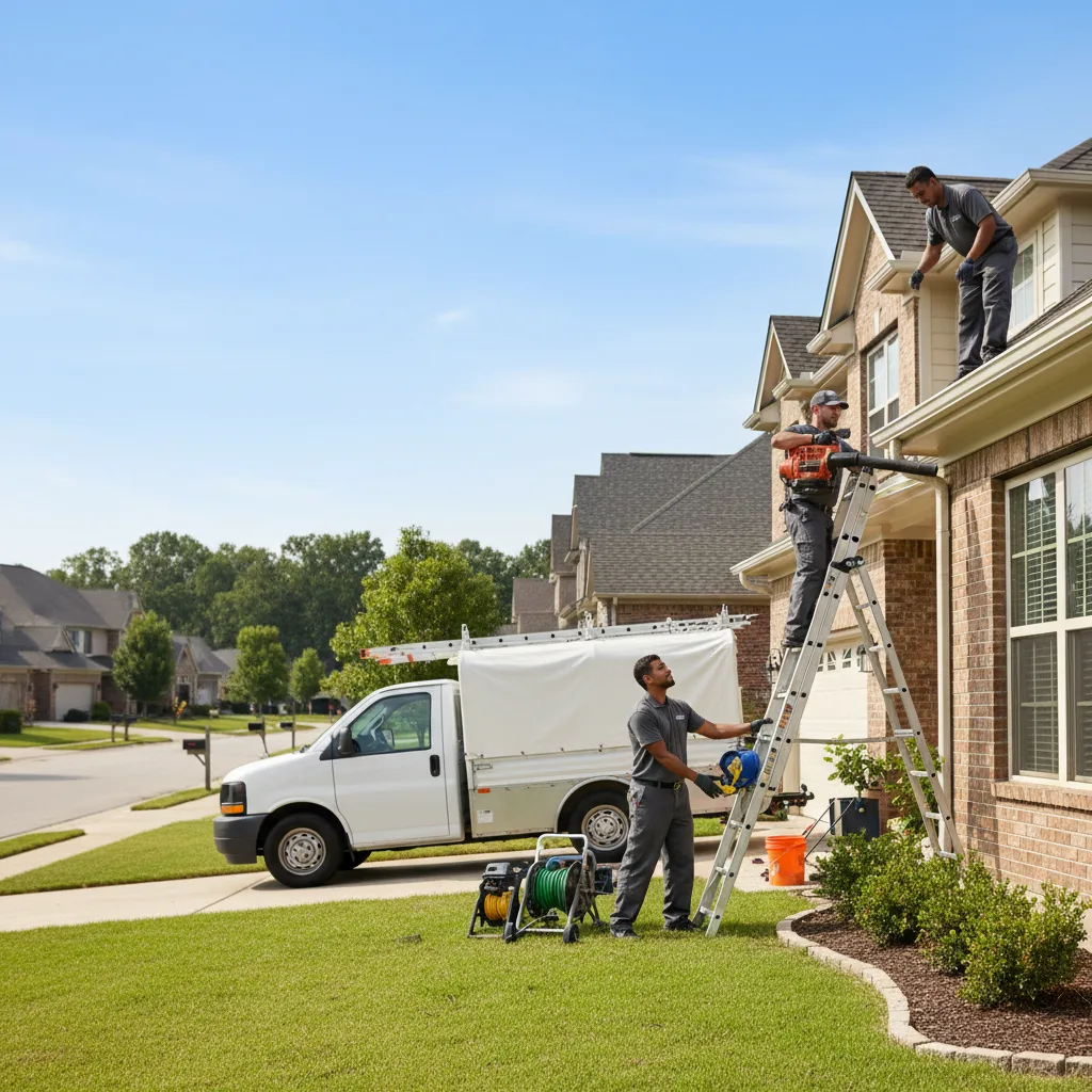 Home Gutter Service in Stanley, NC near me
